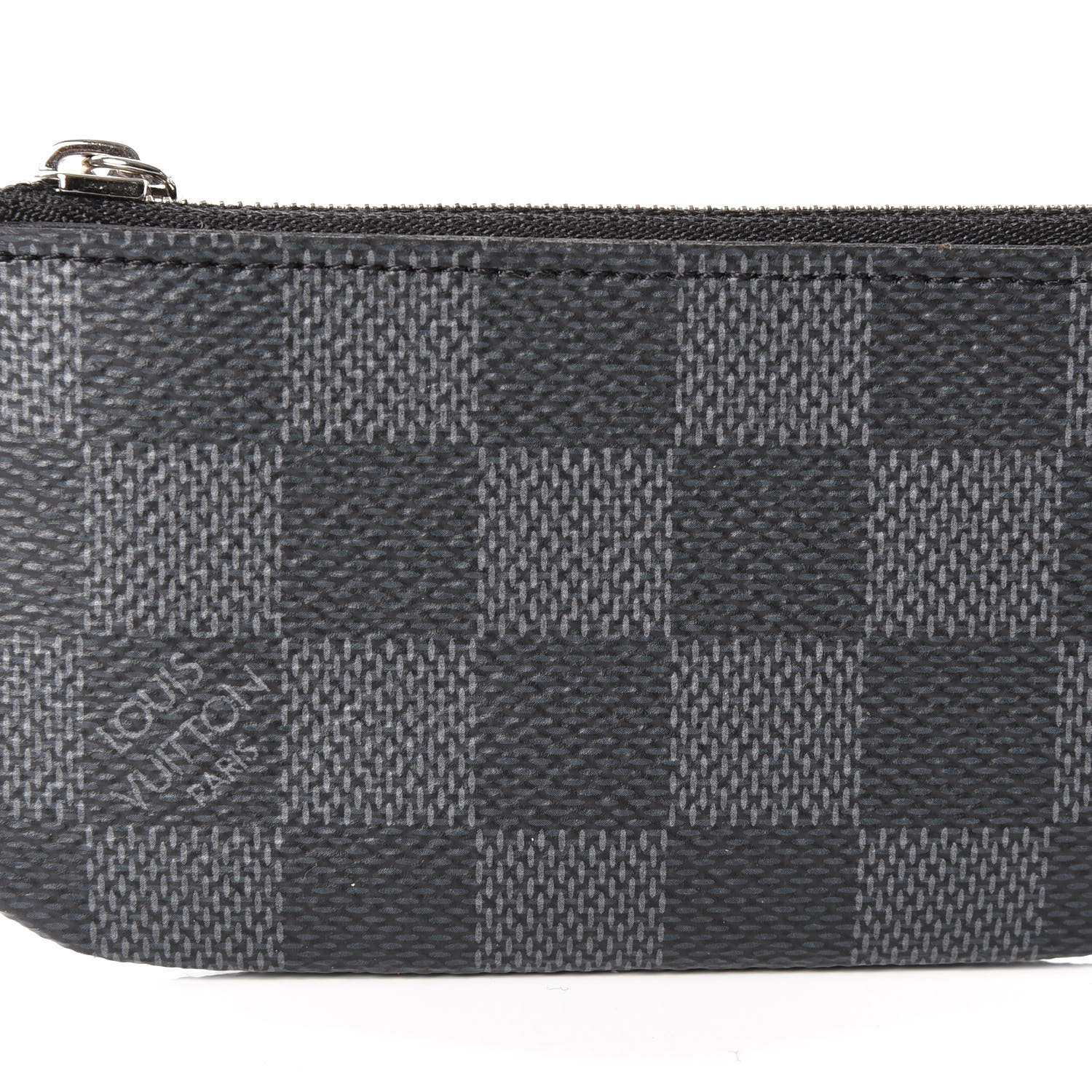louis vuitton key pouch damier graphite LOUIS VUITTON Damier Graphite Key Pouch 549813