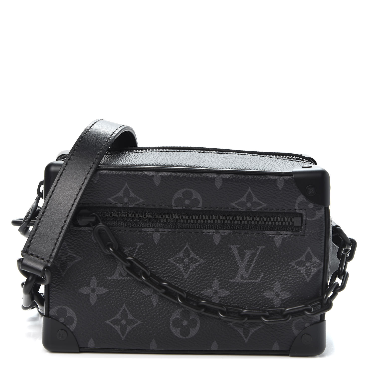 Louis Vuitton Brown Monogram Eclipse Soft Trunk Wallet Crossbody