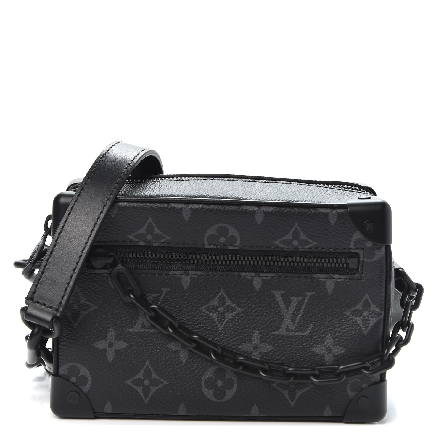 Louis Vuitton Soft Trunk Monogram Eclipse Mini Black