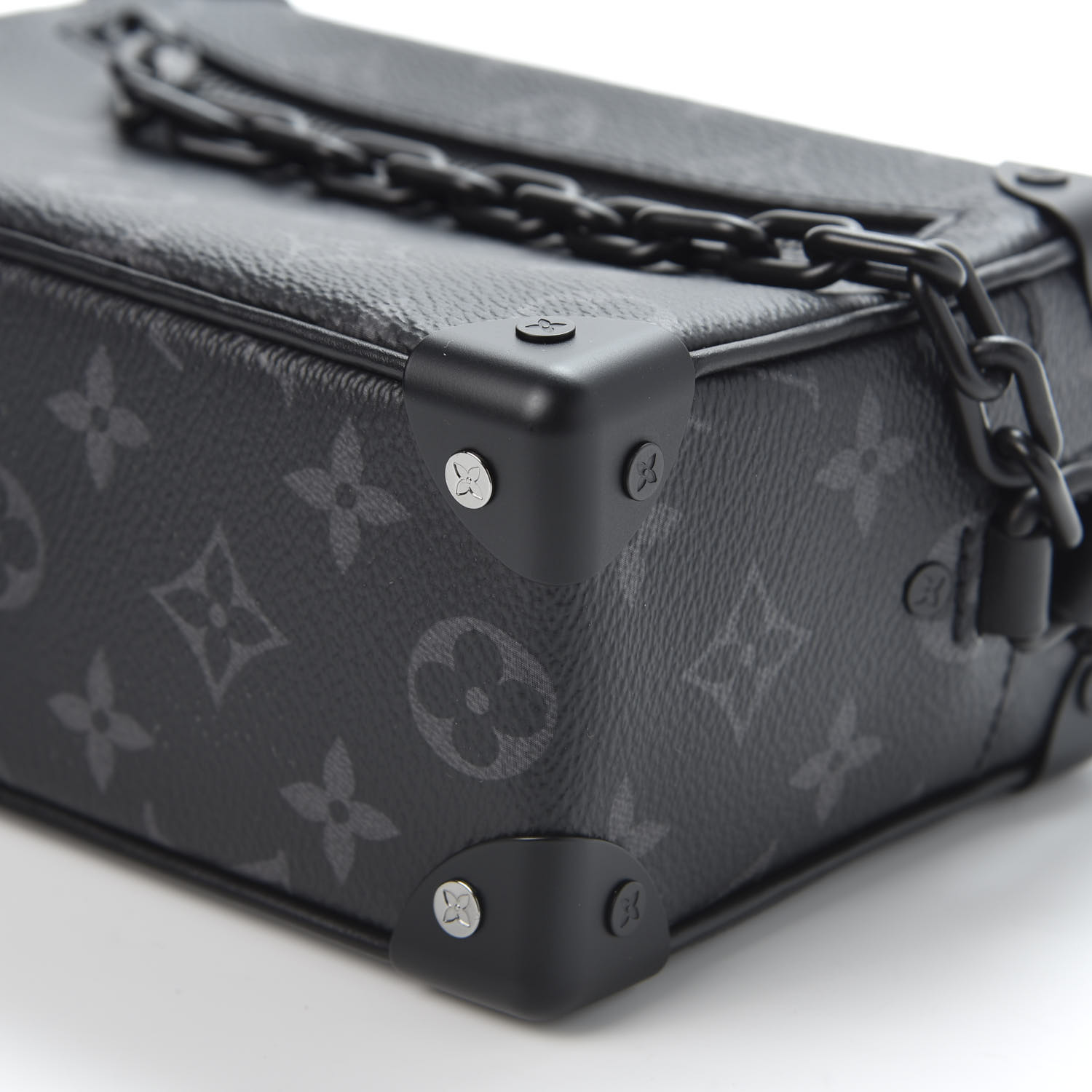 Louis Vuitton Mini Soft Trunk Monogram Eclipse Black in Coated  Canvas/Leather with Matte Black Resin - US