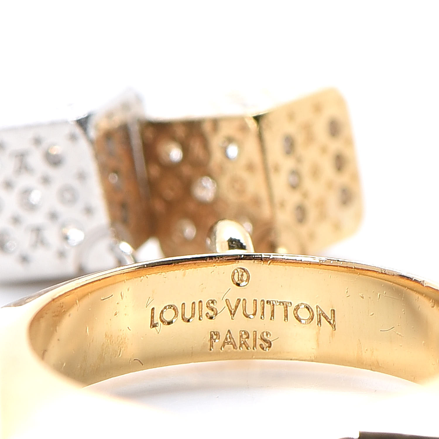 Louis Vuitton Ring Mens Golden