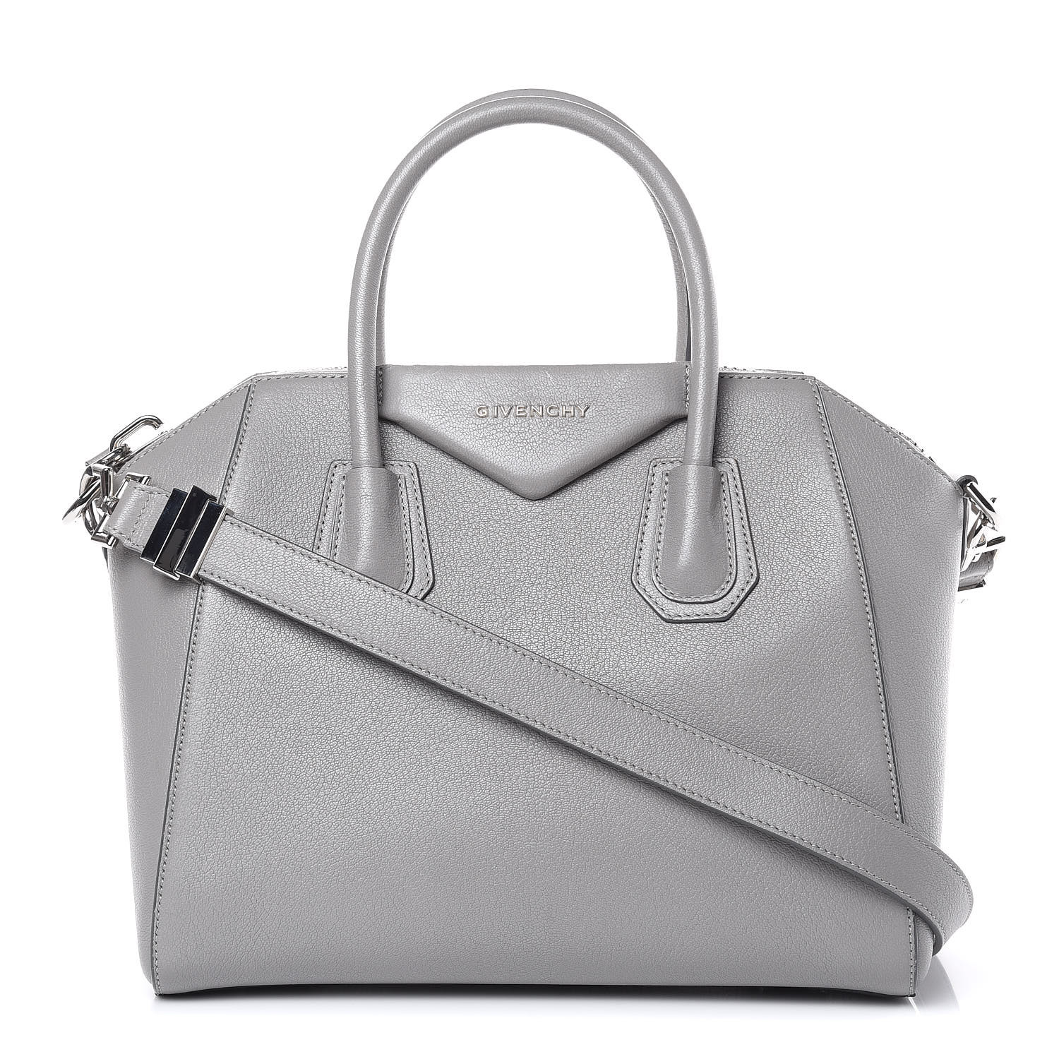 givenchy antigona small pearl grey