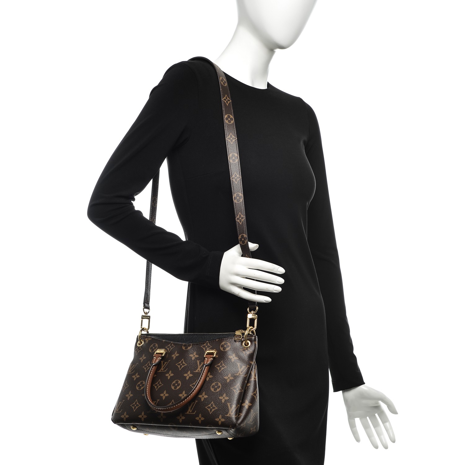 louis vuitton pallas bb black