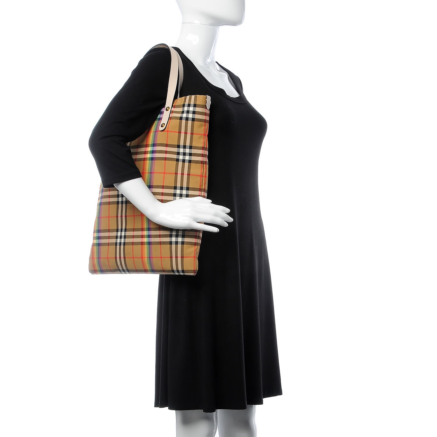 burberry rainbow tote