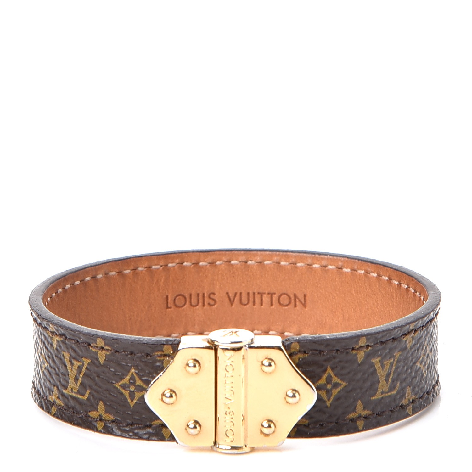 LOUIS VUITTON Monogram Nano Bracelet 17 250132