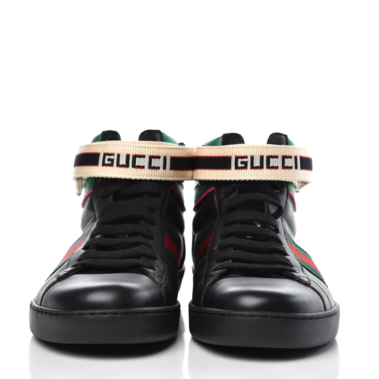 gucci stripe ace high top