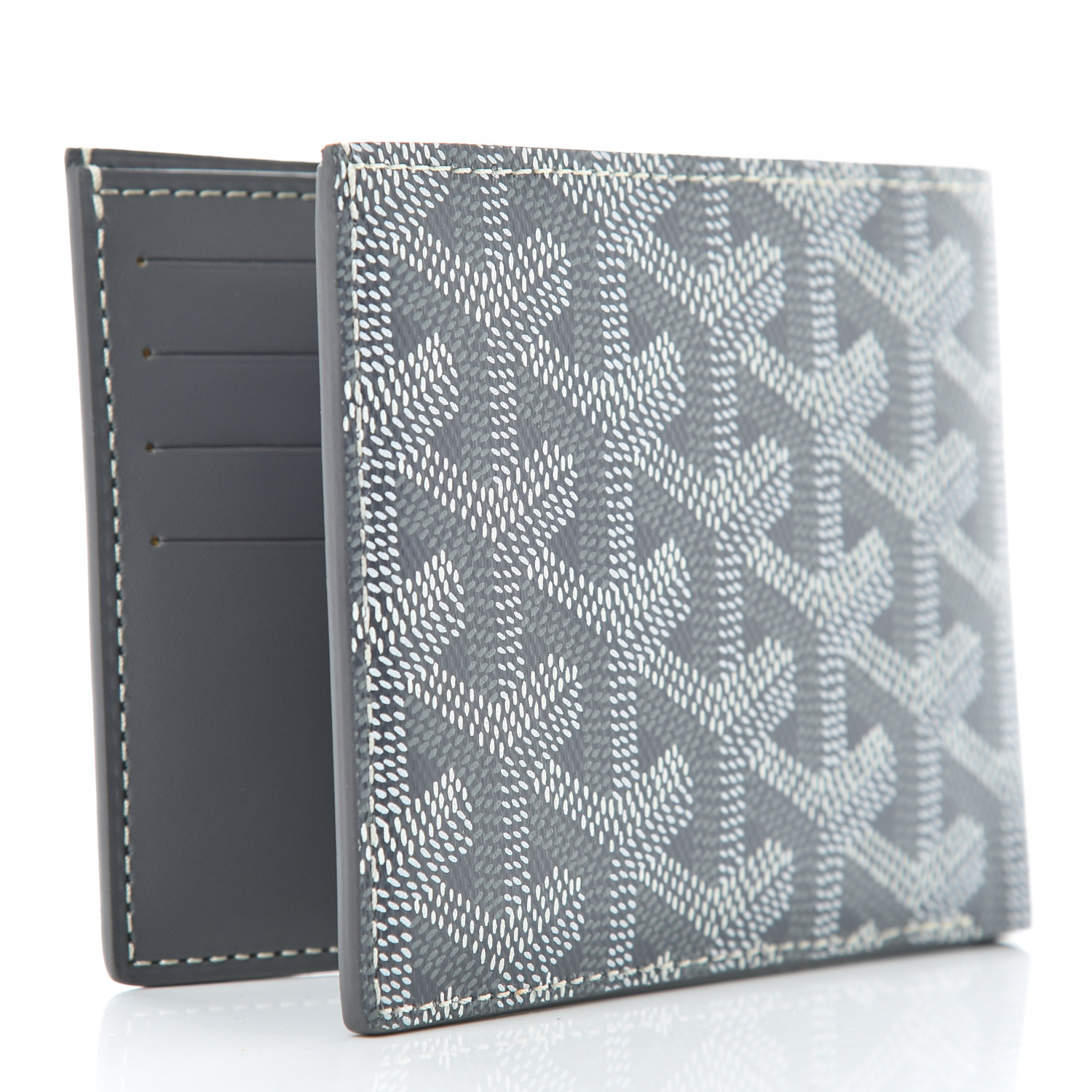 grey goyard wallet