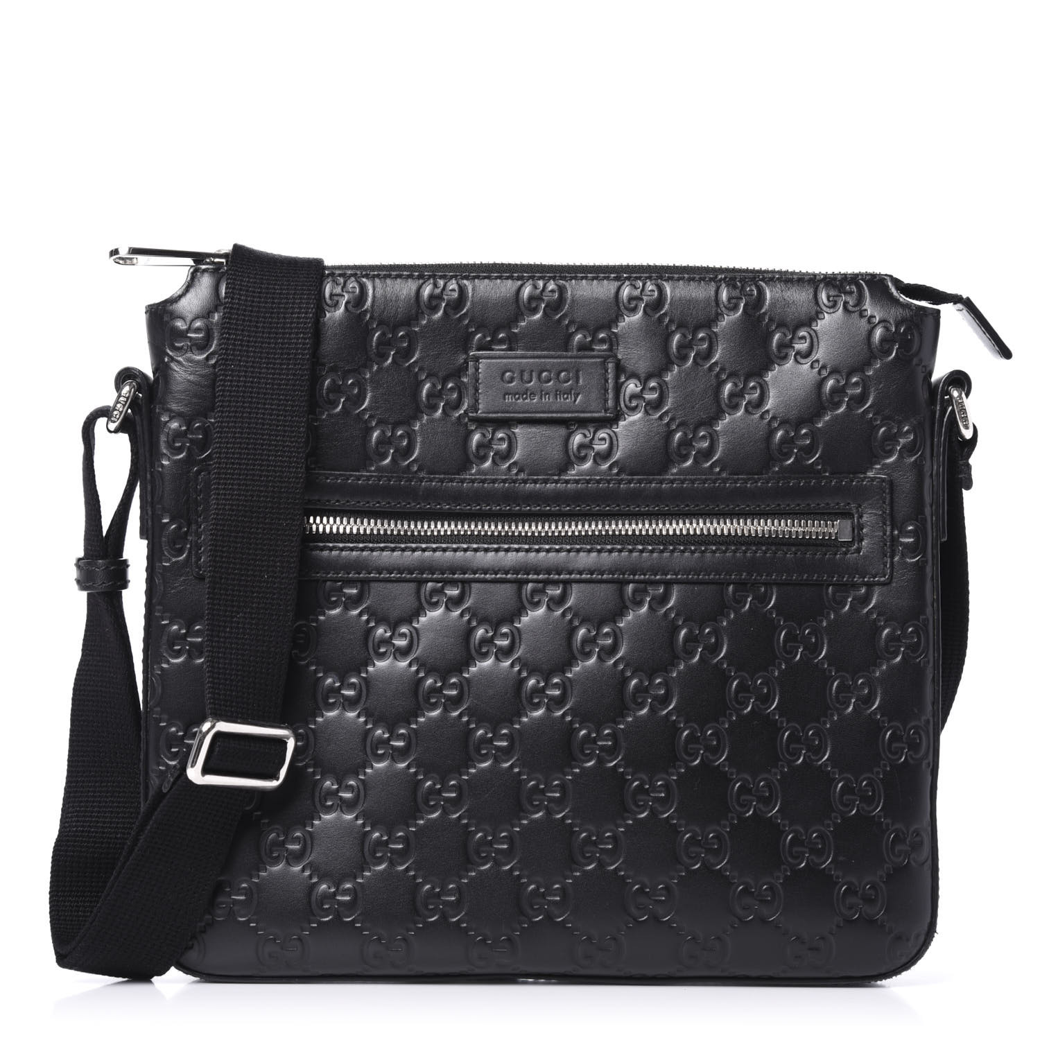 gucci small messenger bag black