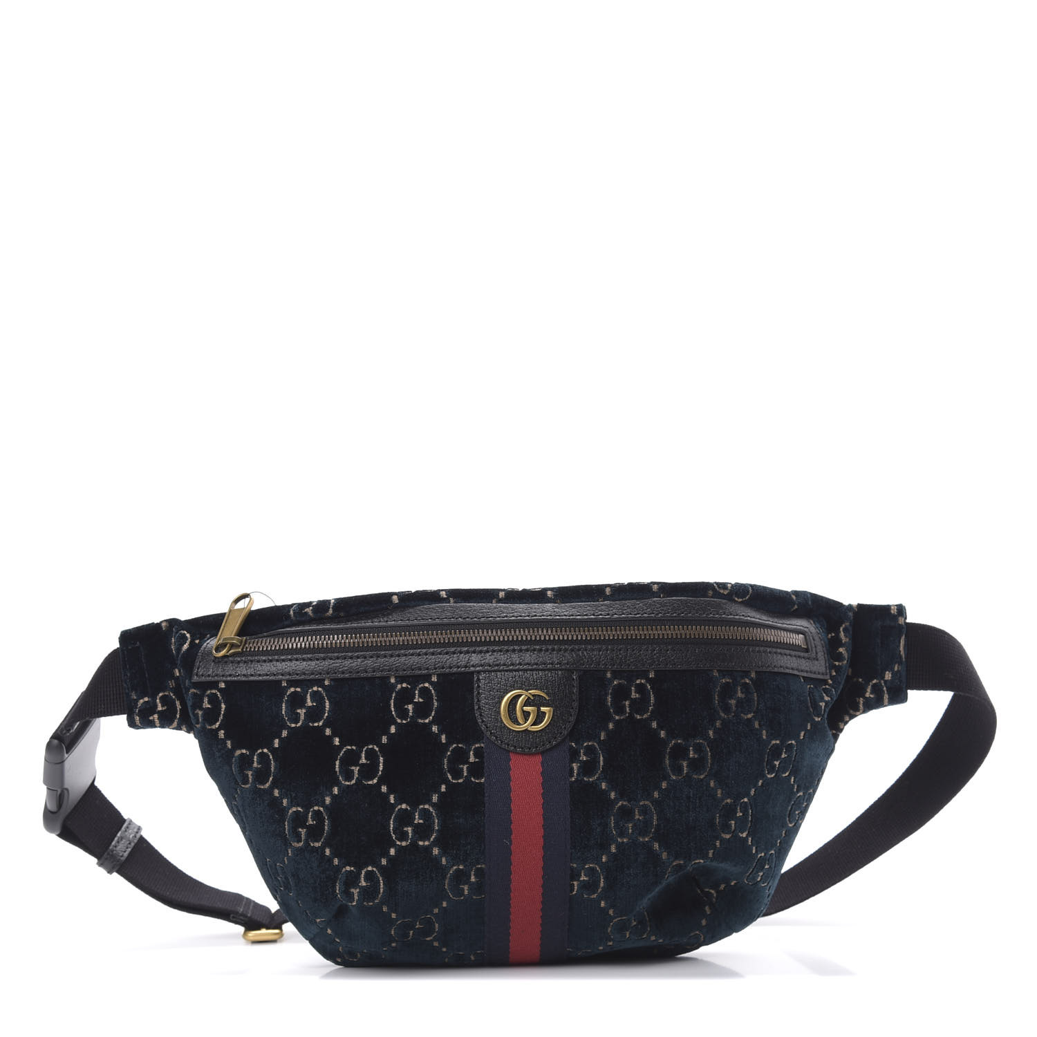 gucci velvet belt bag