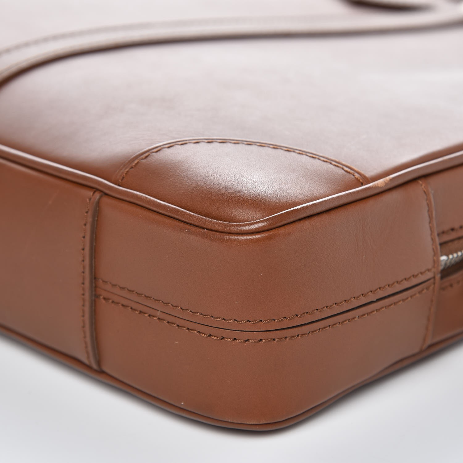 Louis Vuitton Tobacco Nomade Leather Porte-Documents Voyage Bag