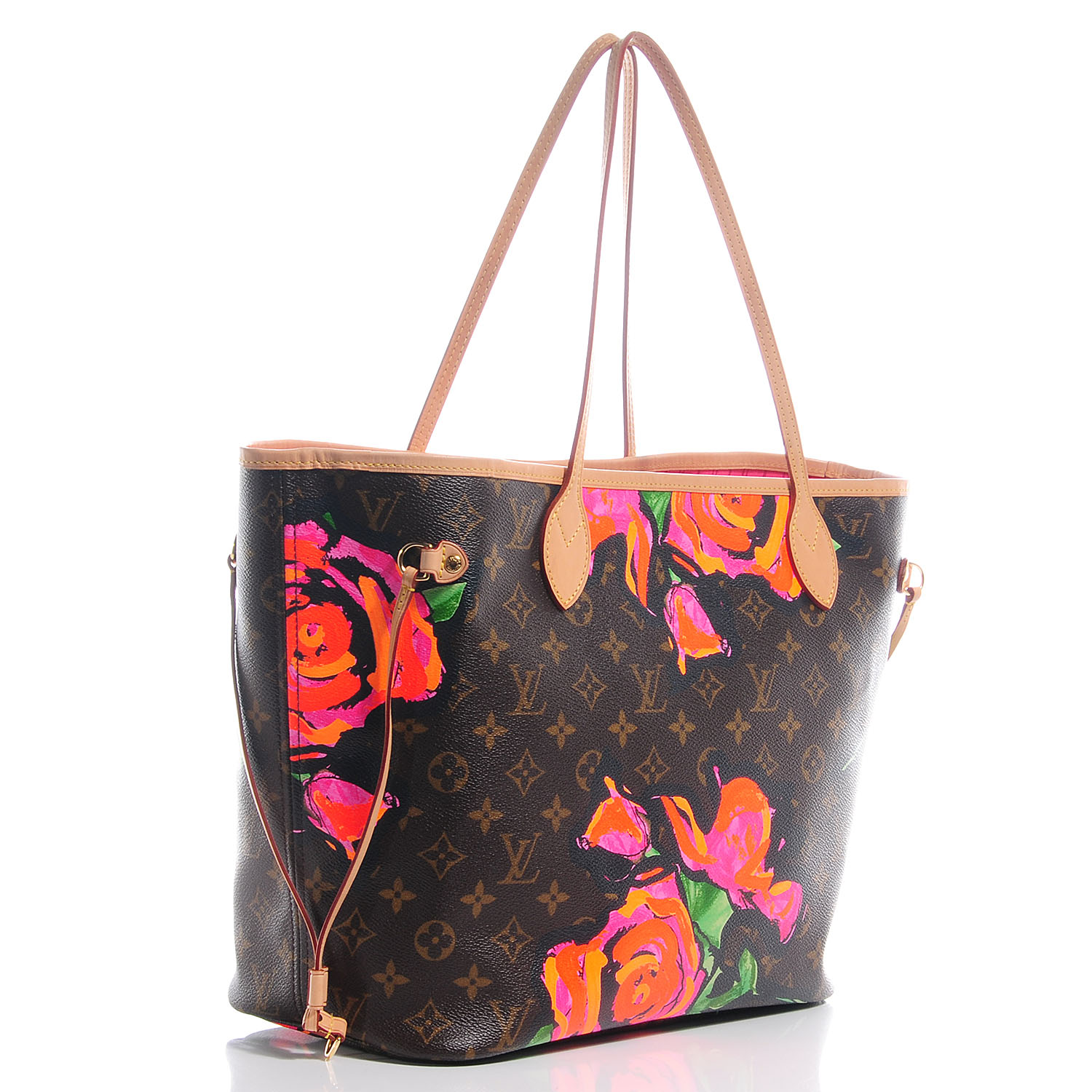 LOUIS VUITTON Stephen Sprouse Roses Neverfull MM 62333