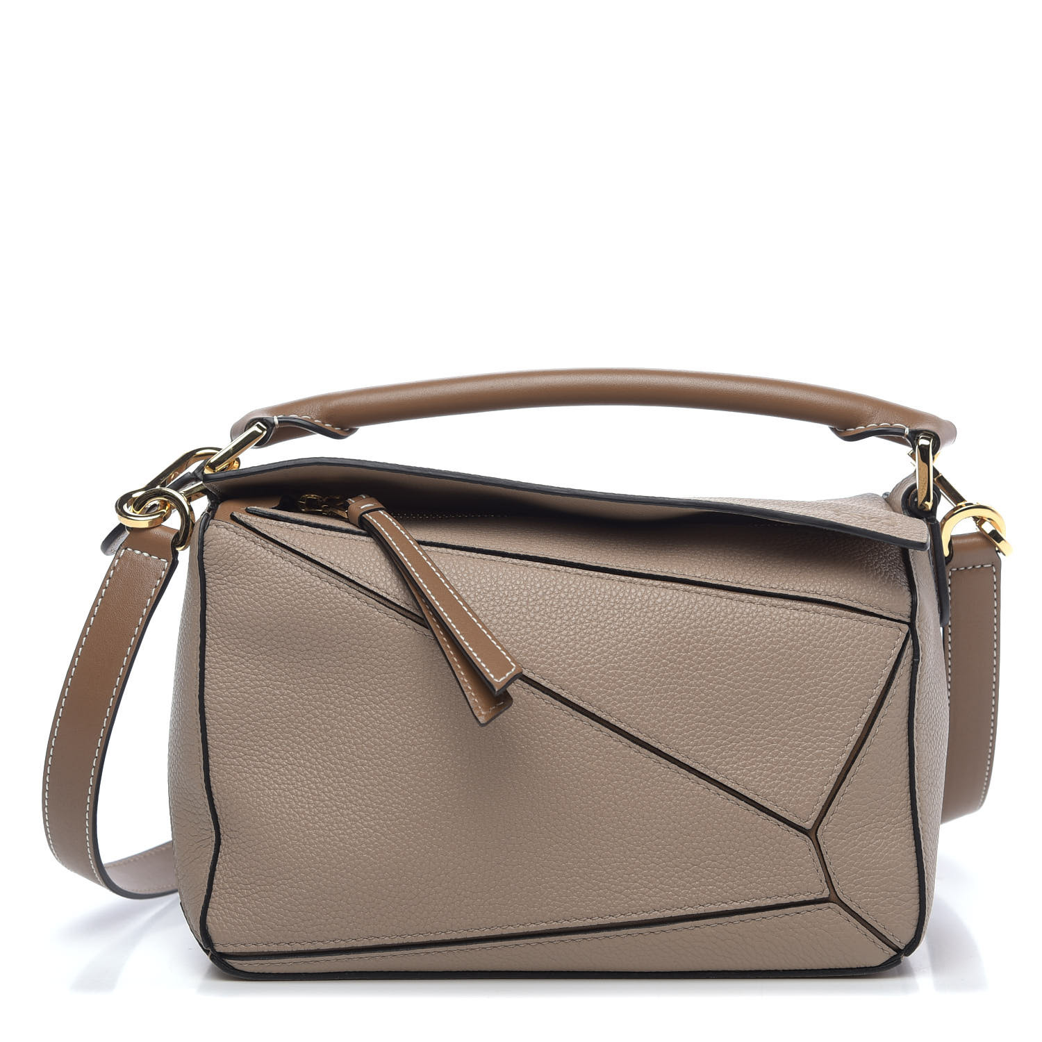 loewe puzzle bag sand mink