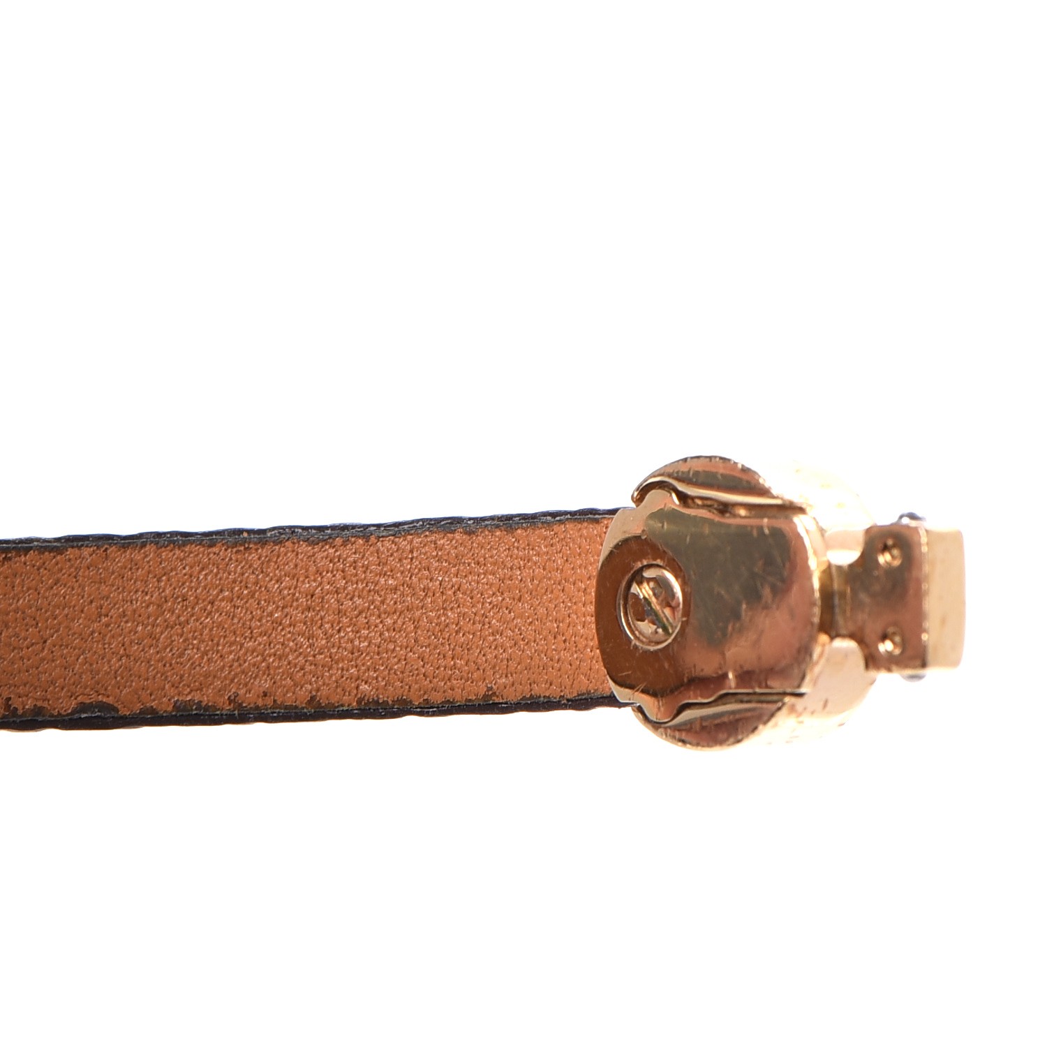 LOUIS VUITTON Monogram Mini Historic Bracelet 19 246847