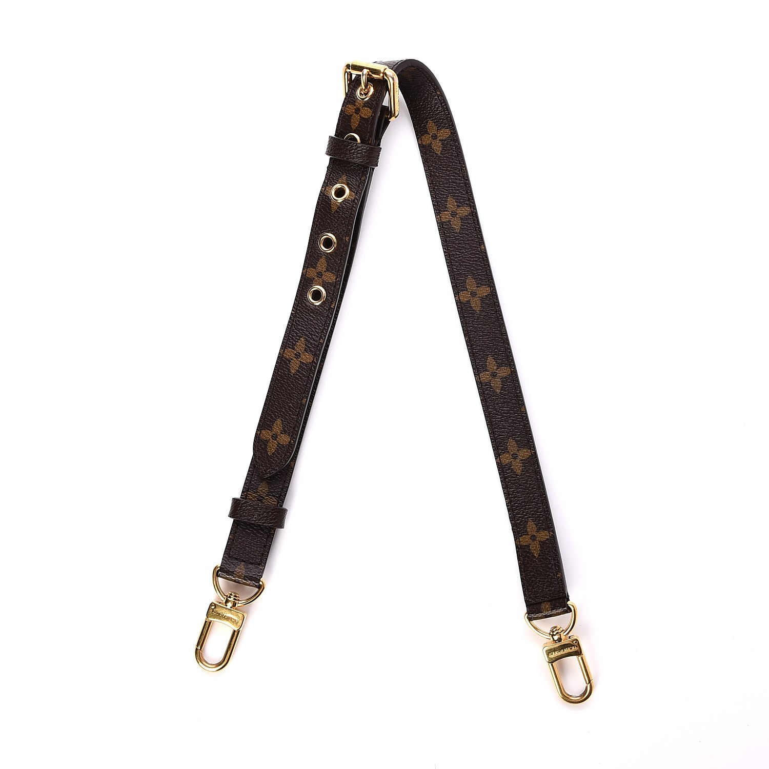 LOUIS VUITTON Monogram 16mm Adjustable Shoulder Strap 246749