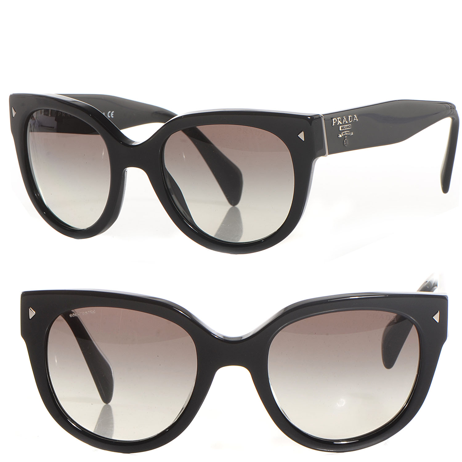 PRADA Sunglasses SPR 17O Black | 84342 