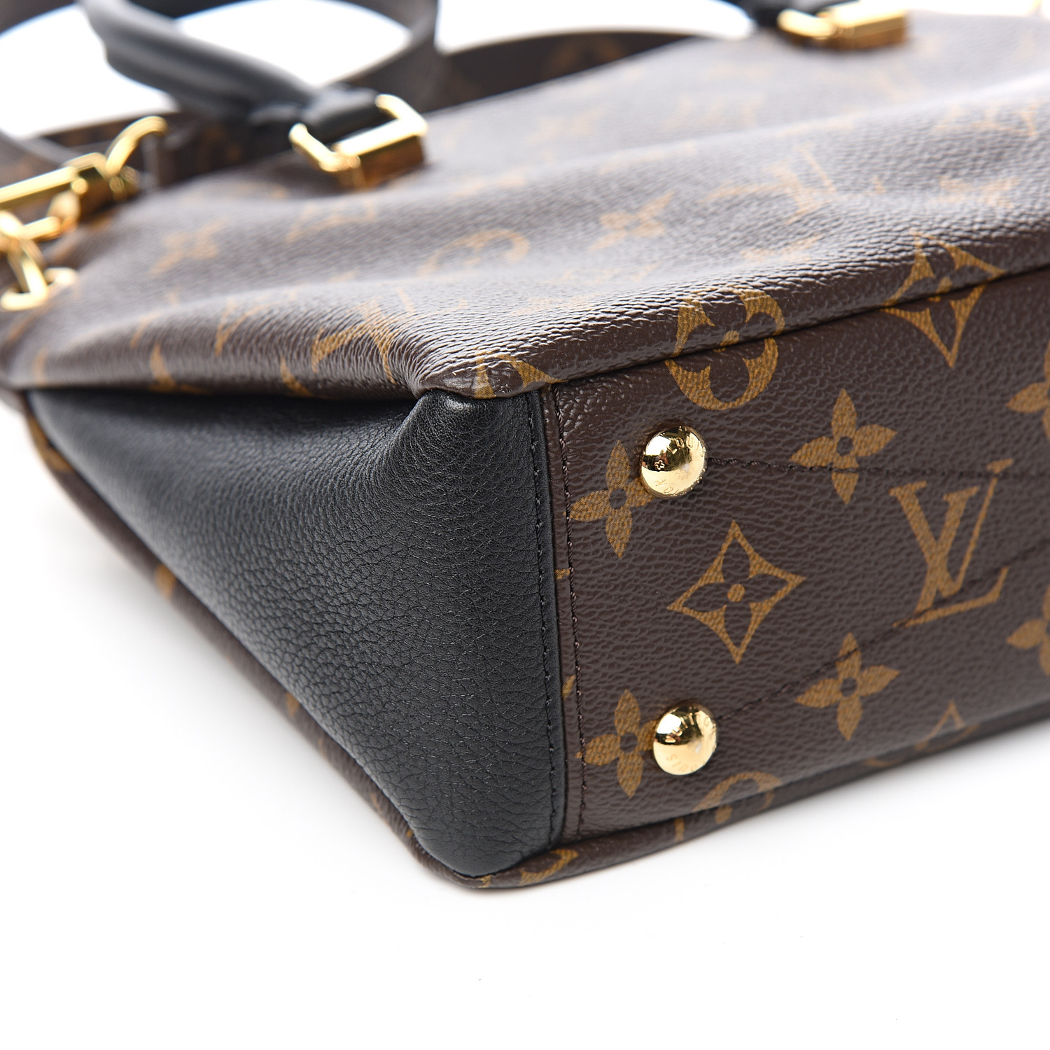 LOUIS VUITTON Monogram Pallas Full BB Black 544319