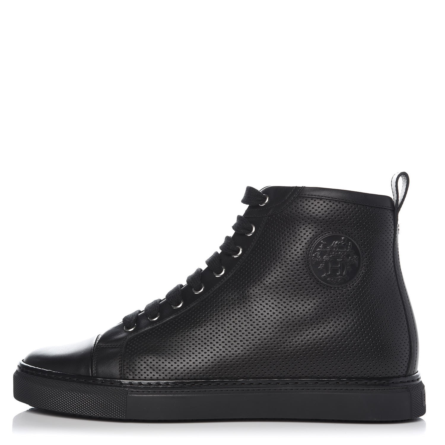 HERMES Calfskin Micro Perforated Mens 