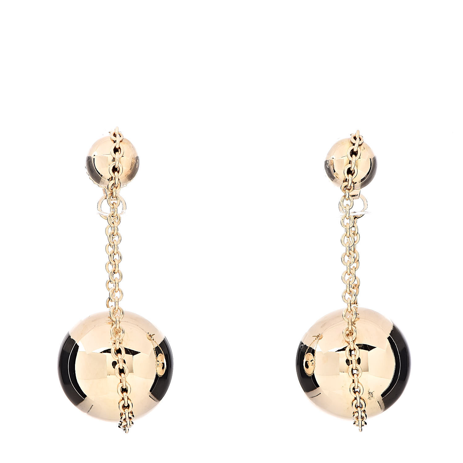 tiffany hardwear double drop earrings