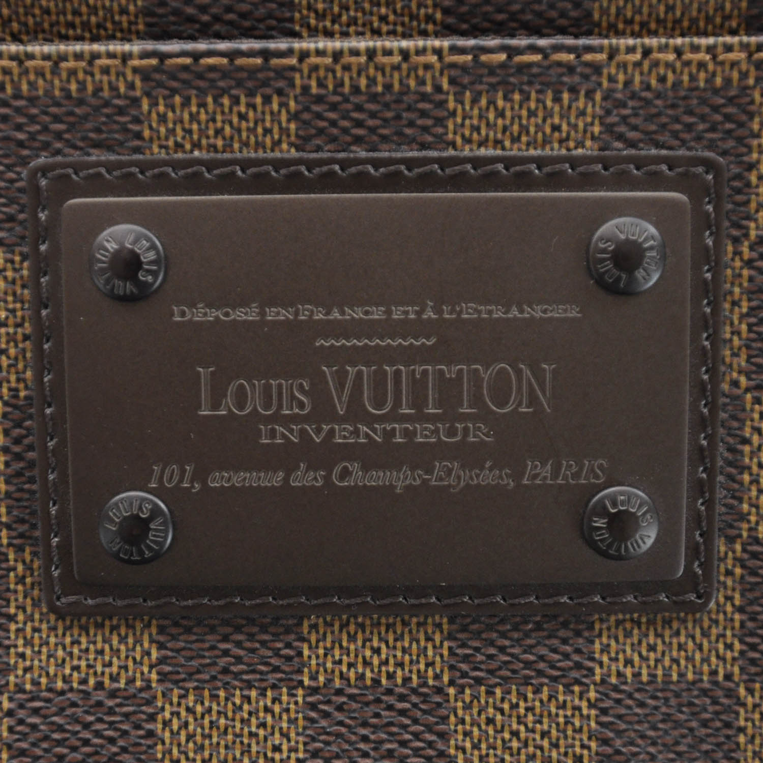 LOUIS VUITTON Damier Bum Bag Brooklyn 32065