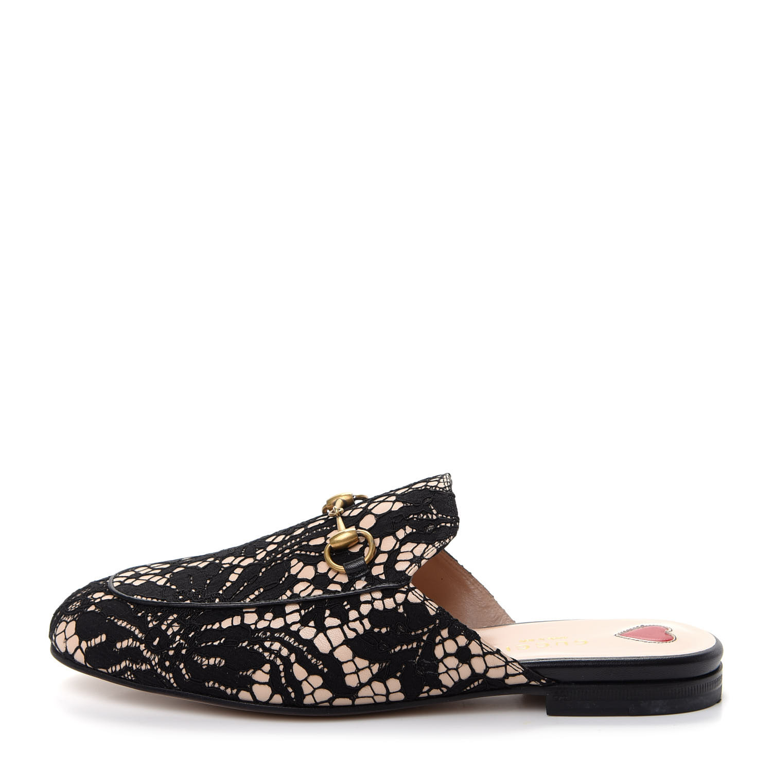 gucci princetown lace