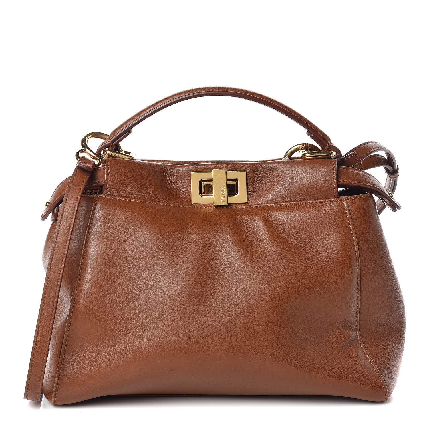 fendi peekaboo tan