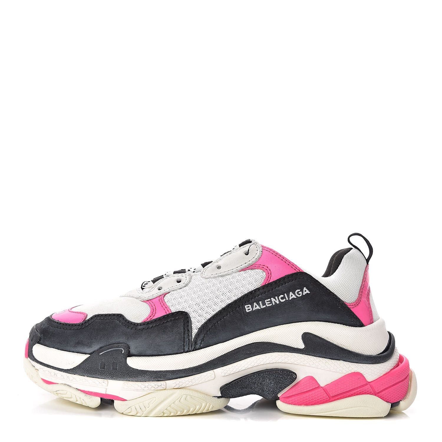 balenciaga triple s rose et noir