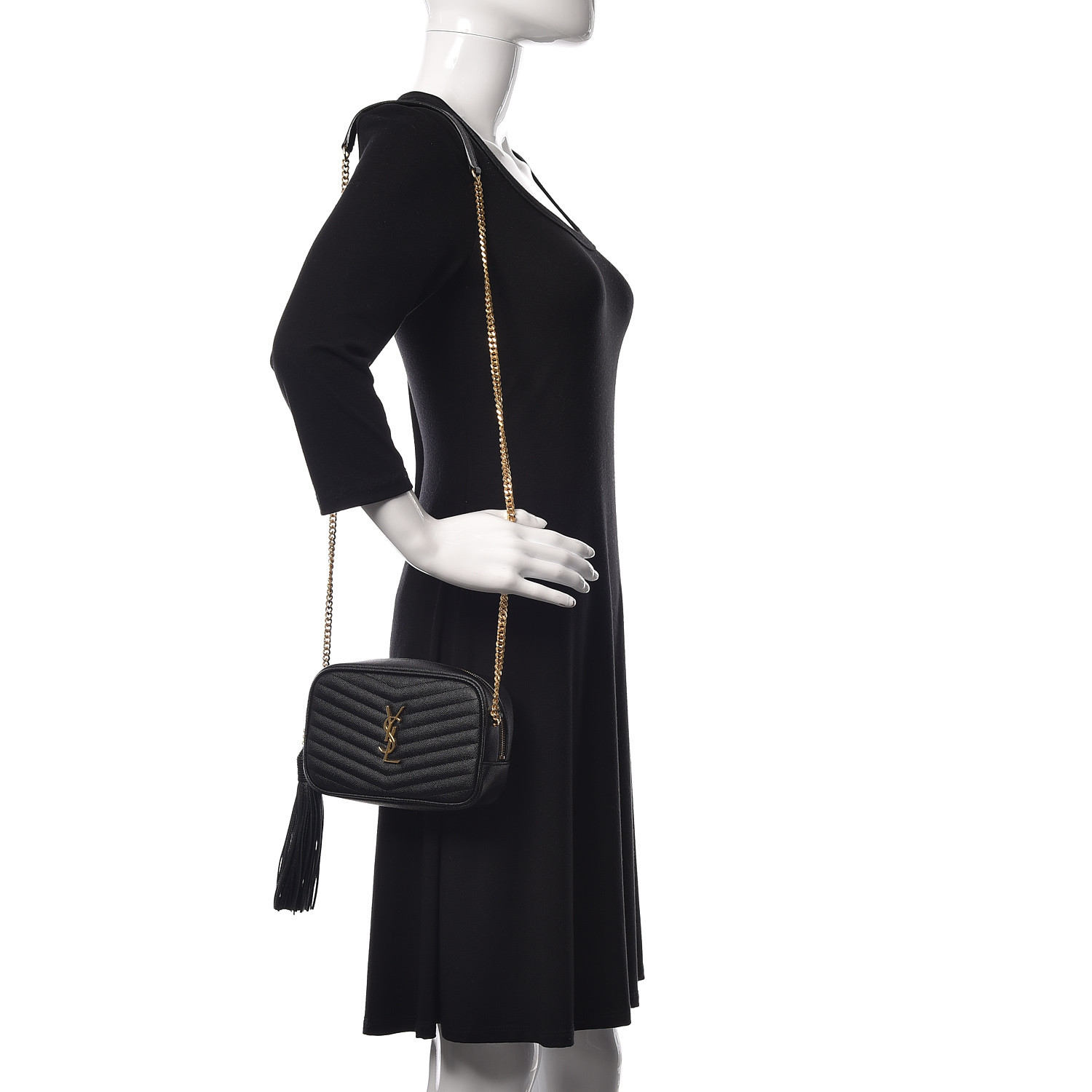 ysl mini lou black