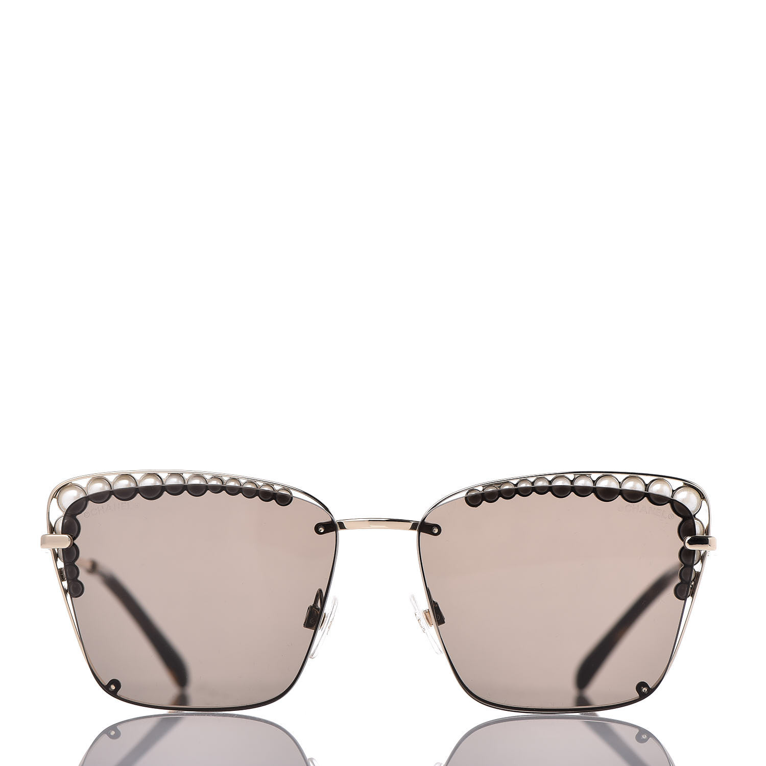 chanel pearl glasses