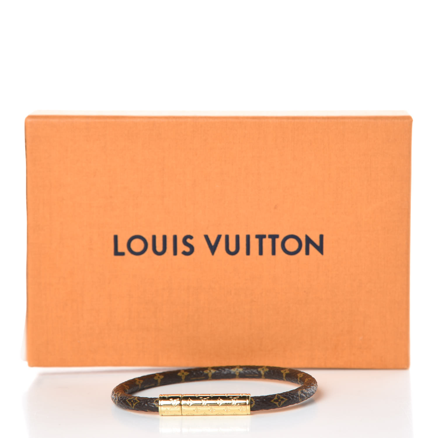 LOUIS VUITTON Monogram Confidential Bracelet 19 459456