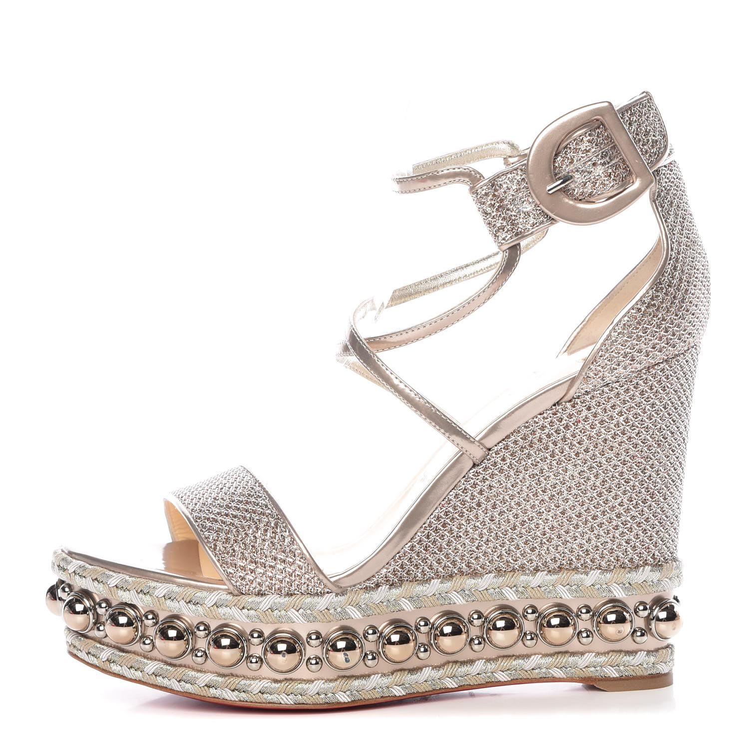 chocazeppa studded wedge