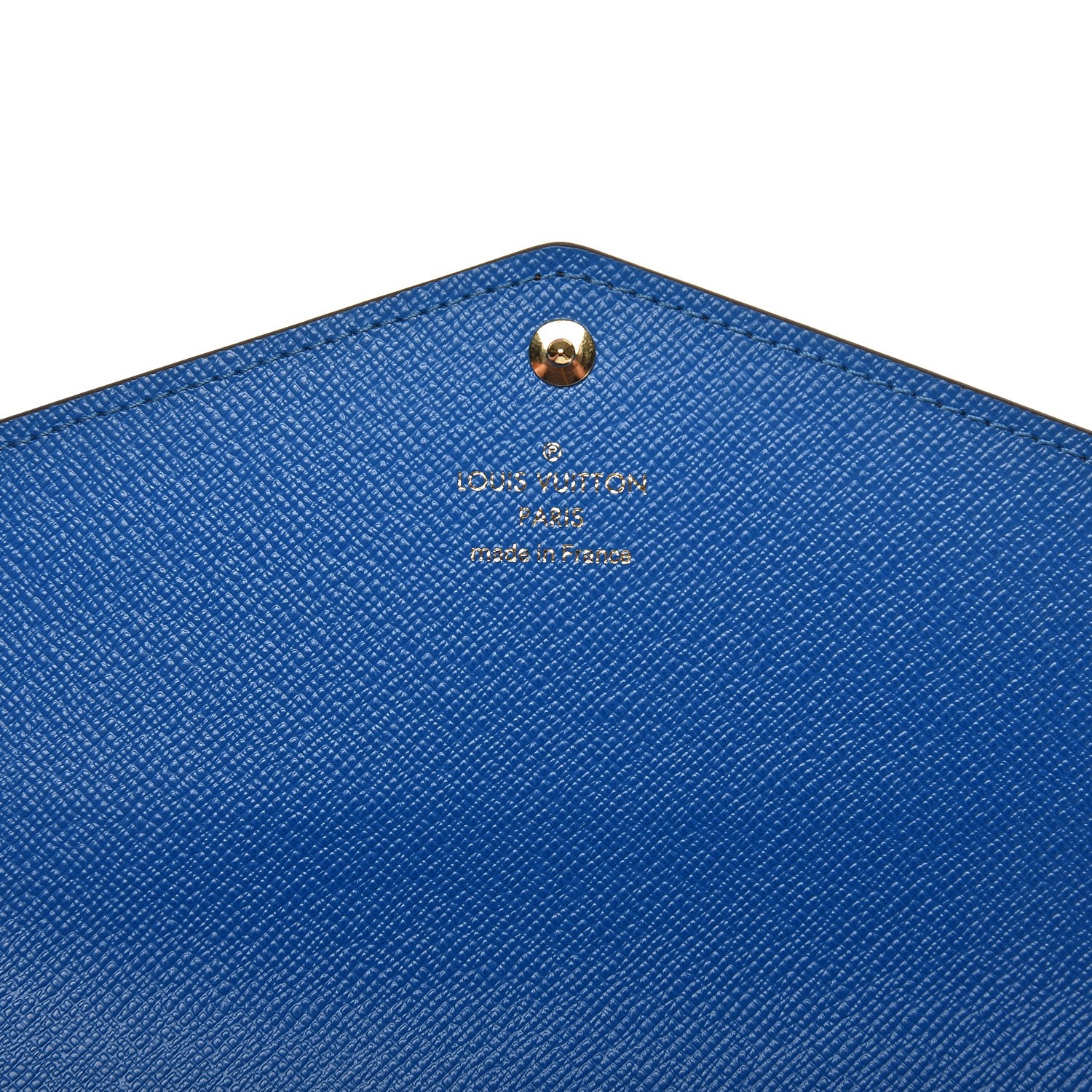 louis vuitton sarah wallet france LOUIS VUITTON Monogram My LV Heritage Sarah Wallet NM Bleu Clair Bleu De France 243367