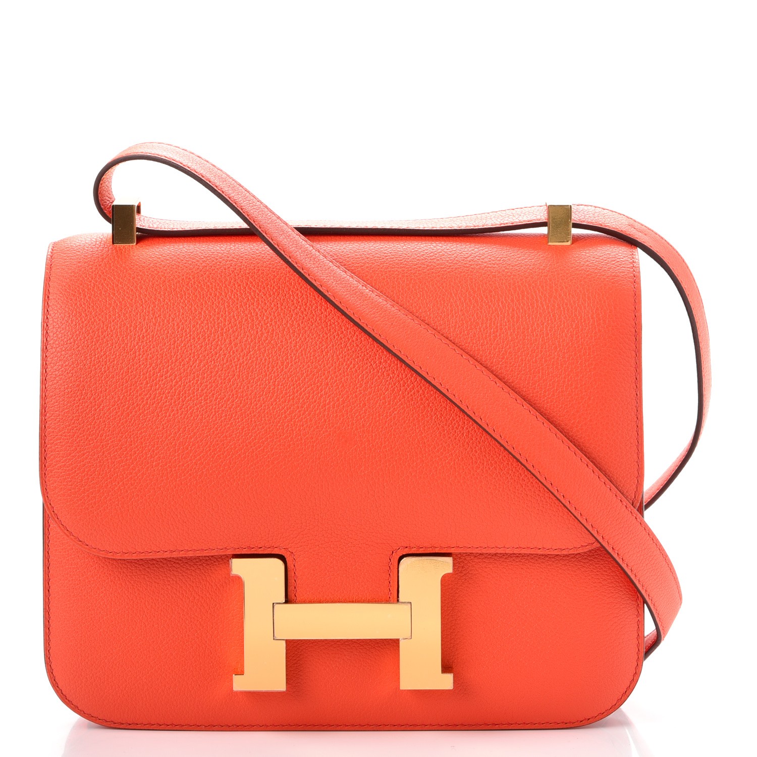 hermes orange purse