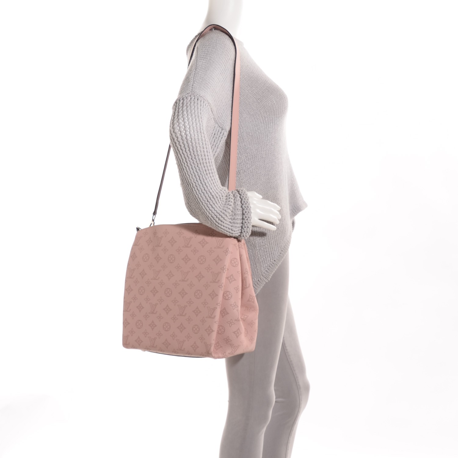 LOUIS VUITTON Mahina Babylone PM Magnolia 115928