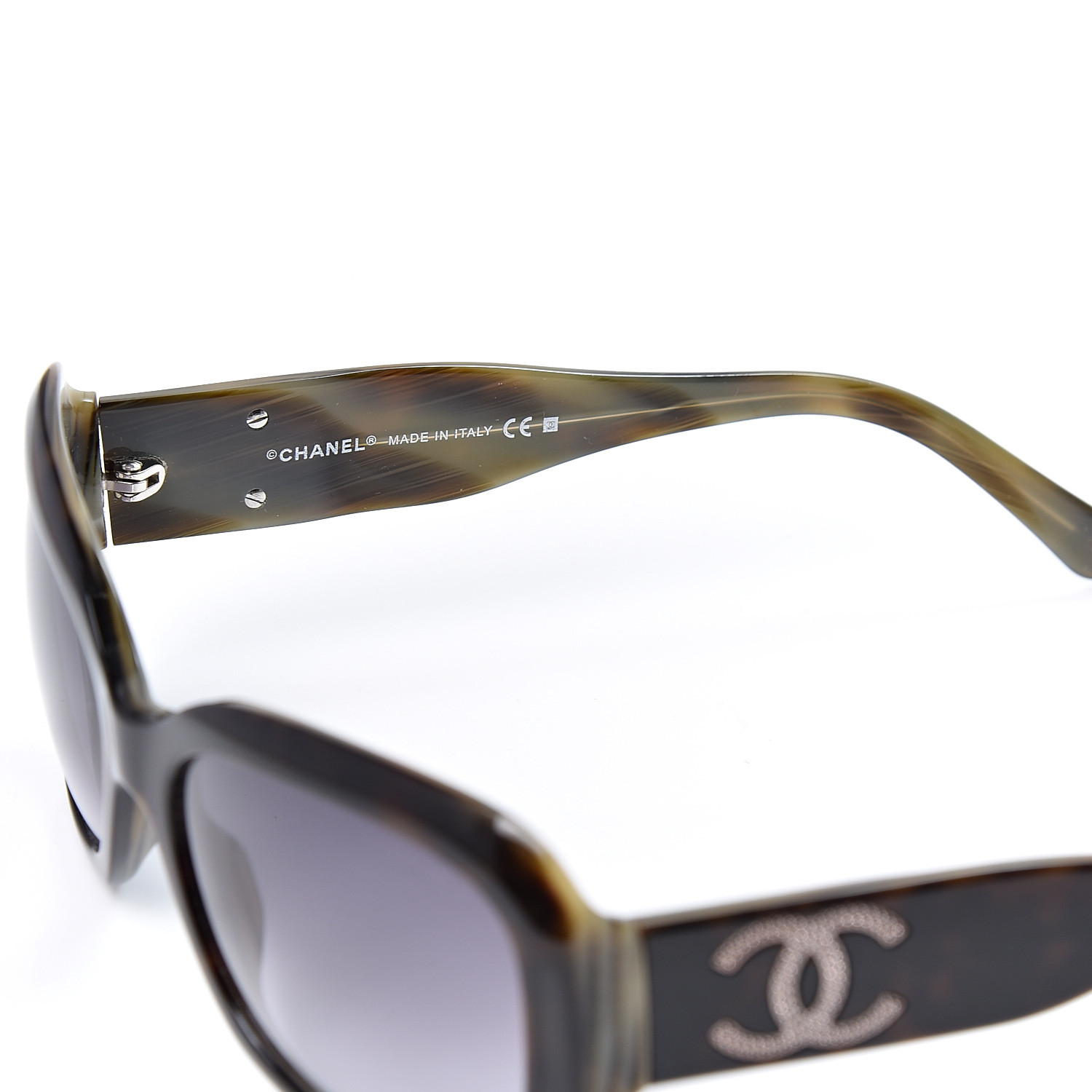 CHANEL CC Sunglasses 5102 Tortoise 564118 | FASHIONPHILE
