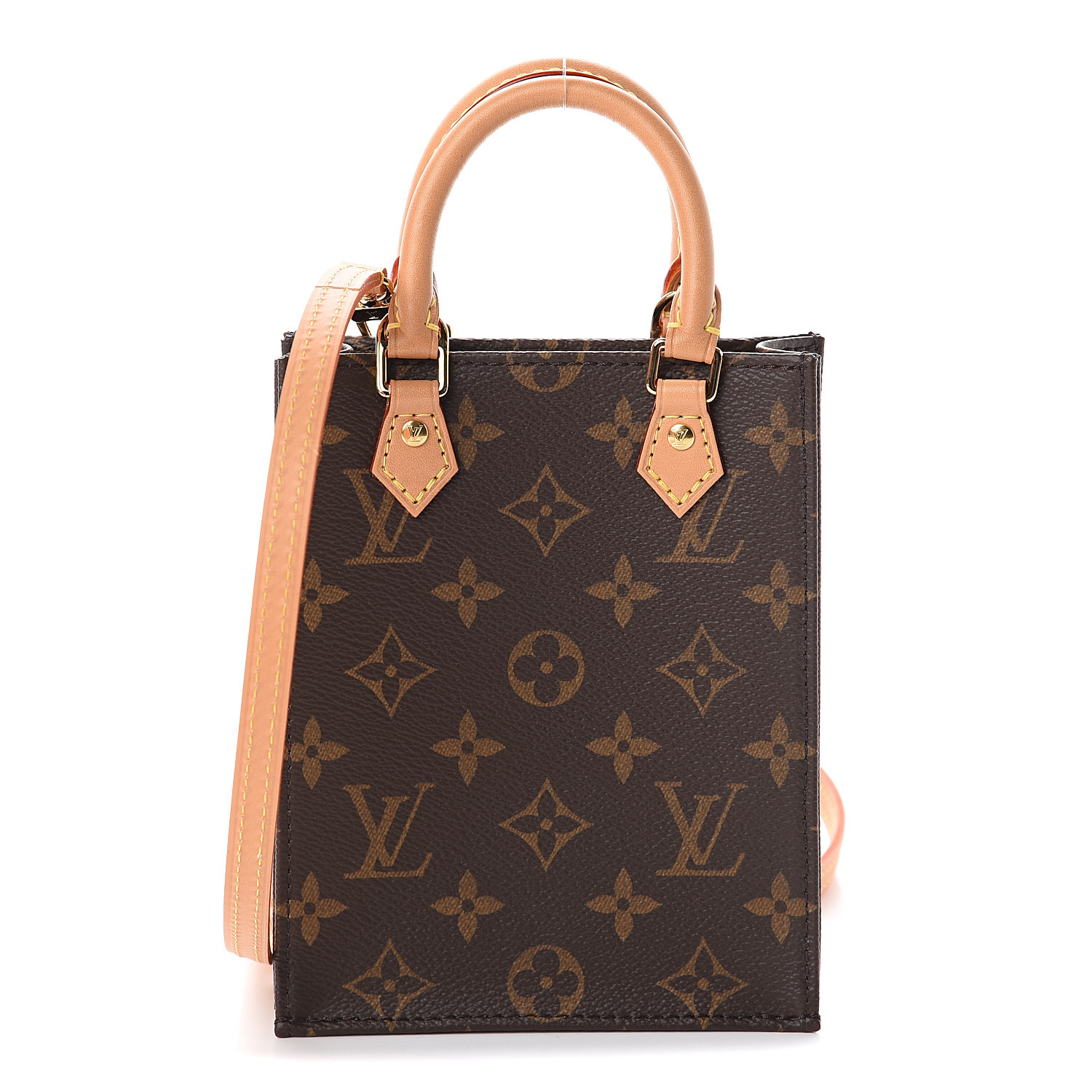 LOUIS VUITTON Monogram Petit Sac Plat 564567