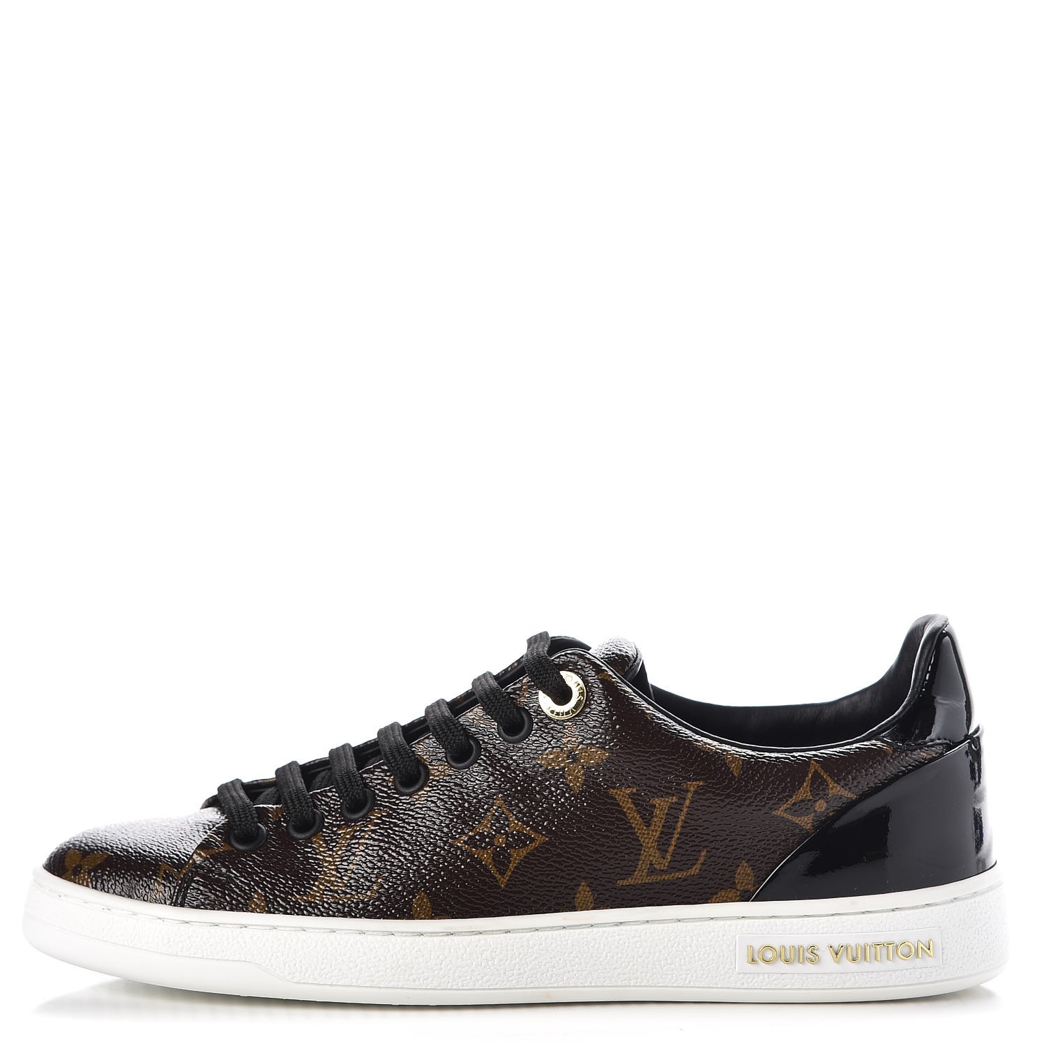 LOUIS VUITTON Womens Monogram Frontrow Sneakers 36 290480