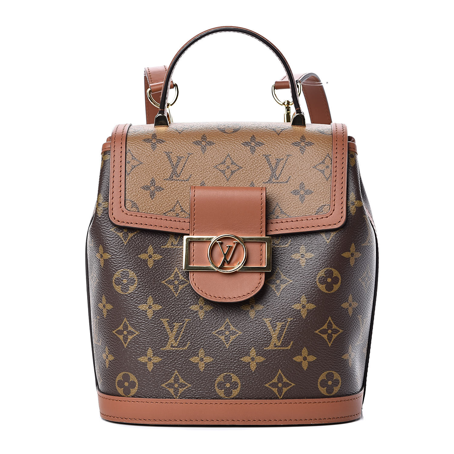 LOUIS VUITTON Reverse Monogram Dauphine Backpack PM 512205