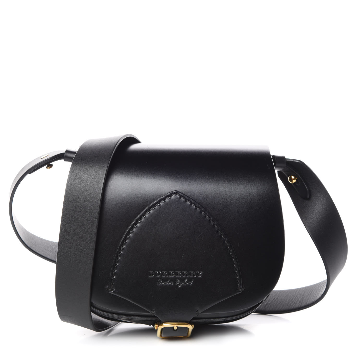 burberry black satchel