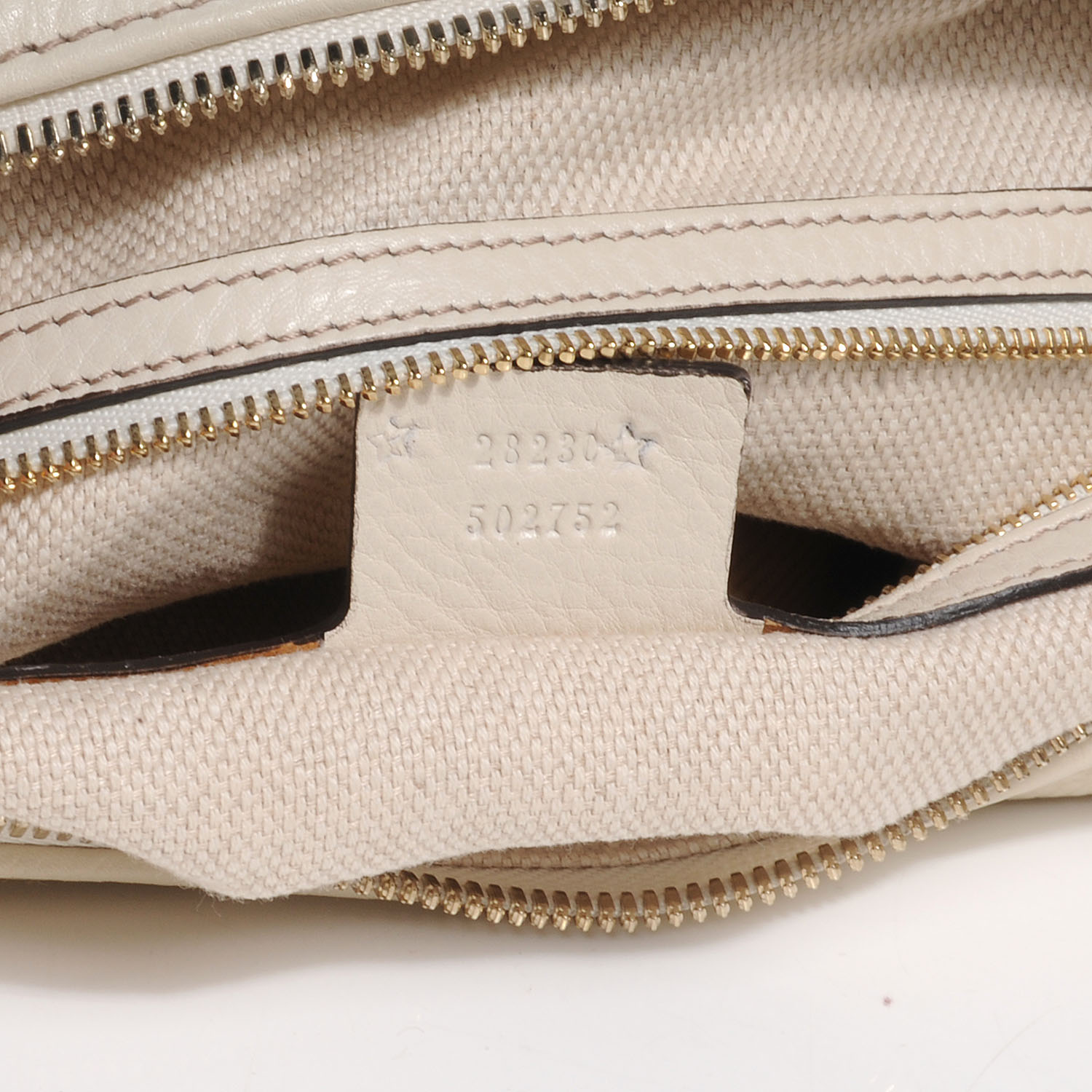 white gucci soho