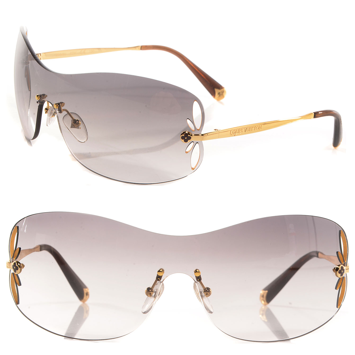 LOUIS VUITTON Lily Mask Sunglasses 74465