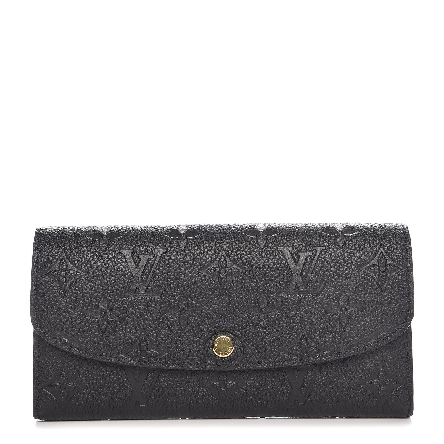 LOUIS VUITTON Empreinte Emilie Wallet Black Dune 343080