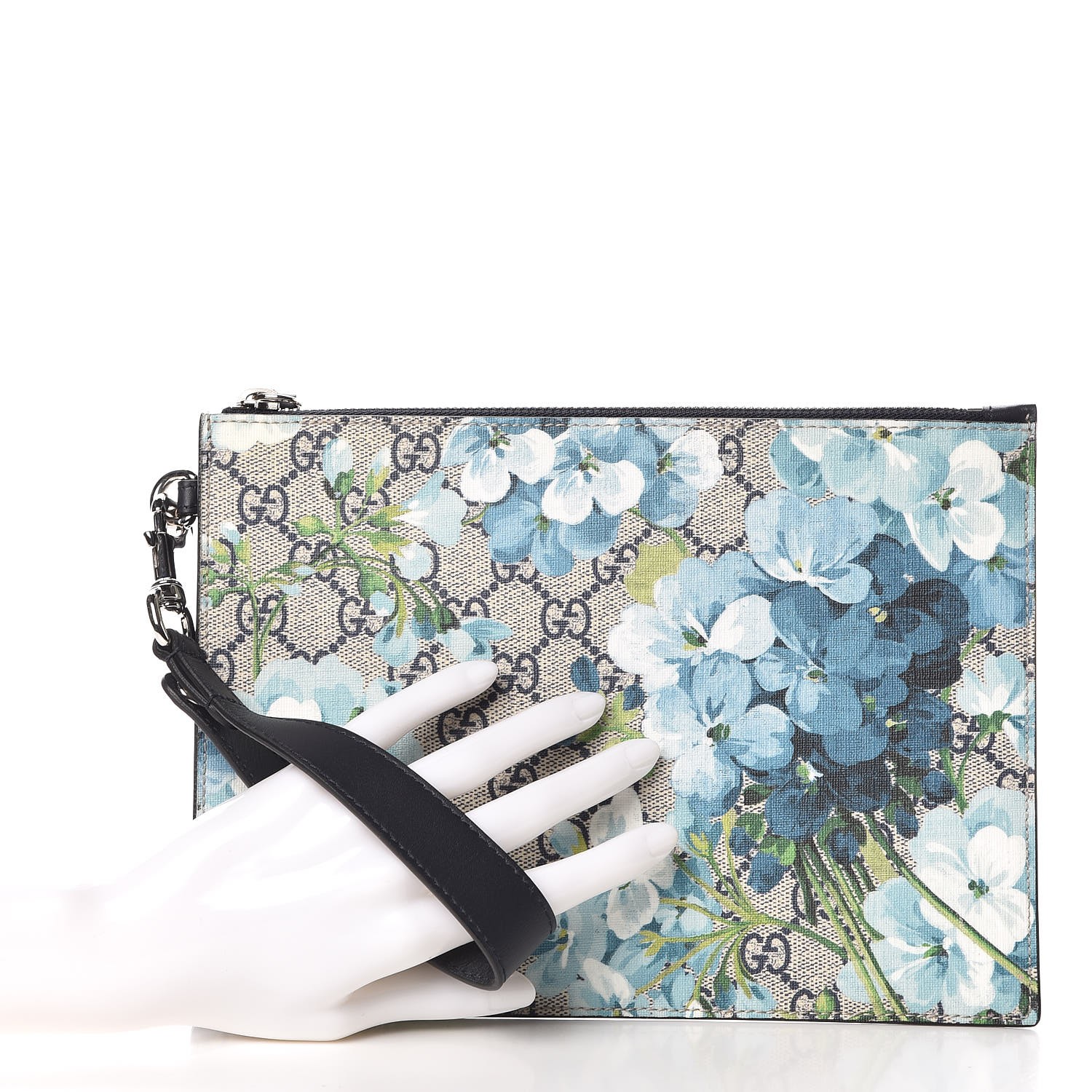 gucci blooms pouch blue