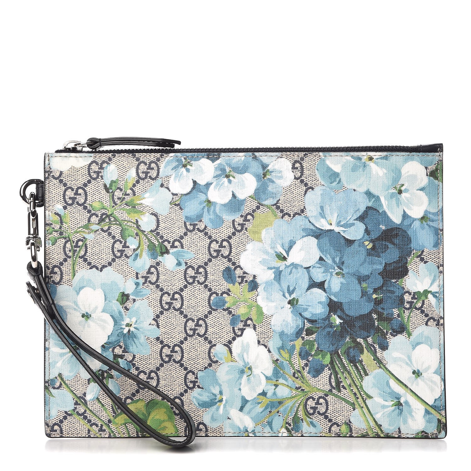 gucci blooms pouch blue