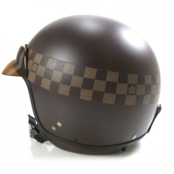 LOUIS VUITTON Damier Mini Jet GM Motorcycle Helmet LTD ED 20560