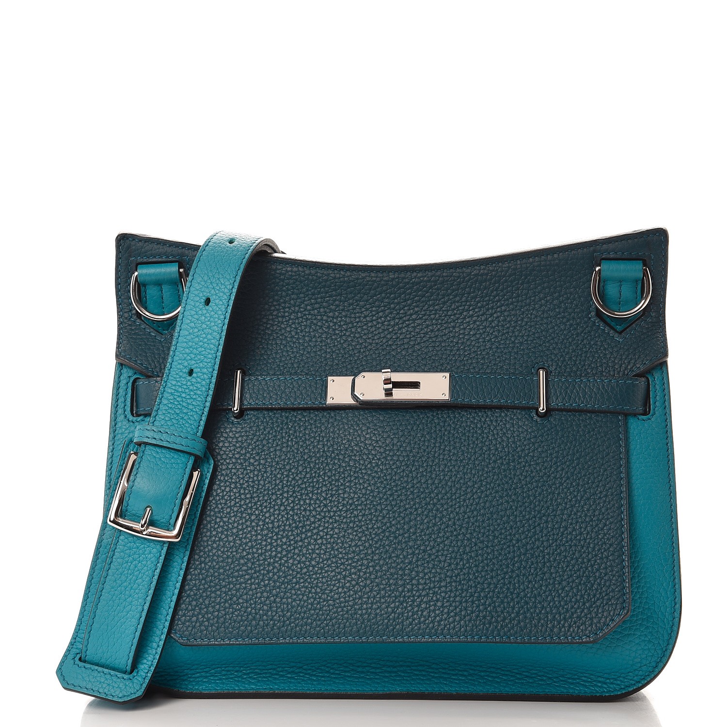 HERMES Taurillon Clemence Bi-Color 