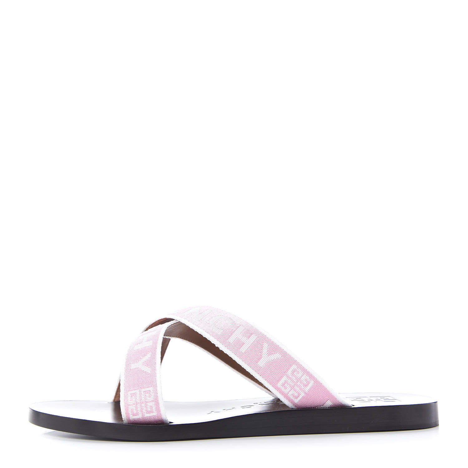 givenchy logo ankle strap sandal