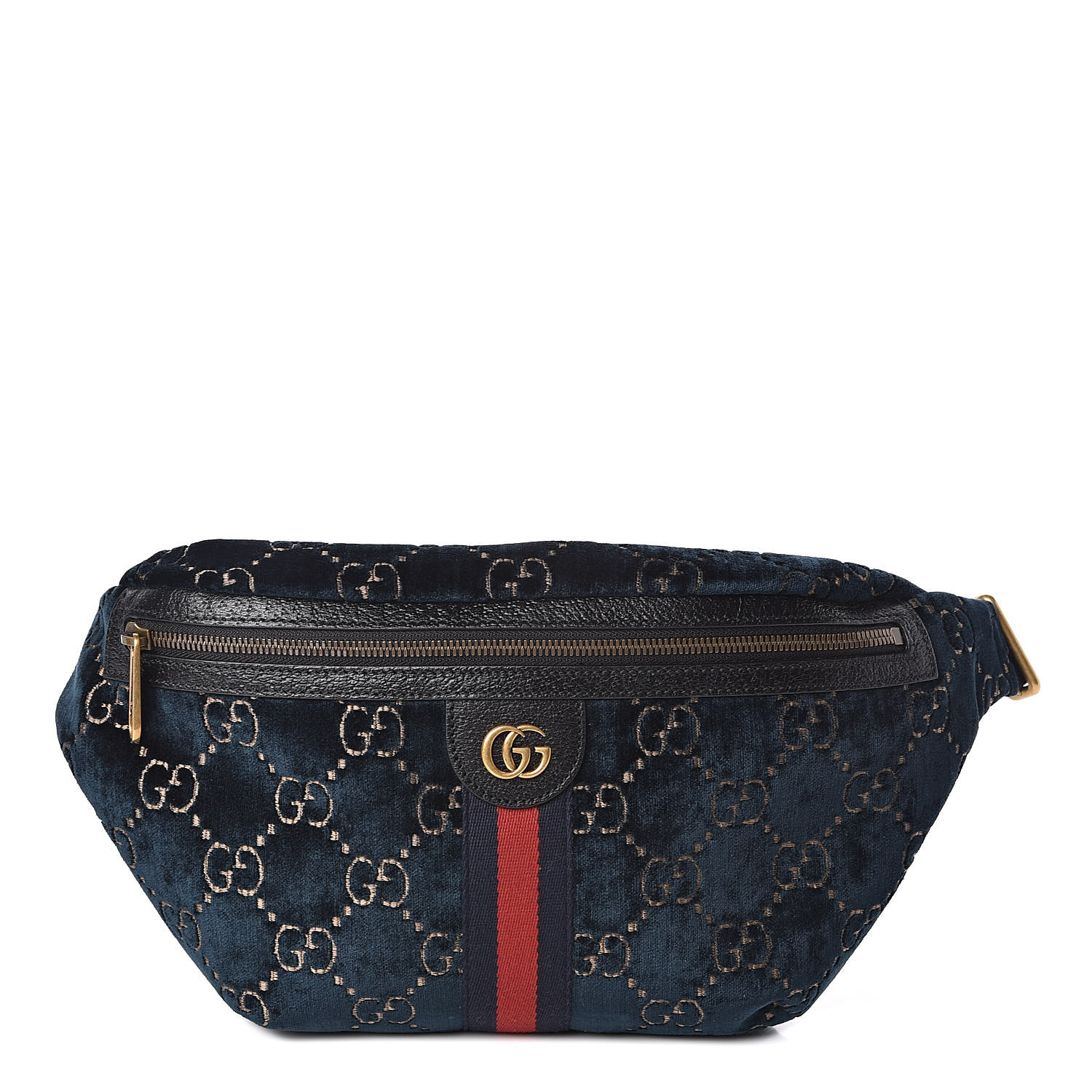 gucci waist bag velvet