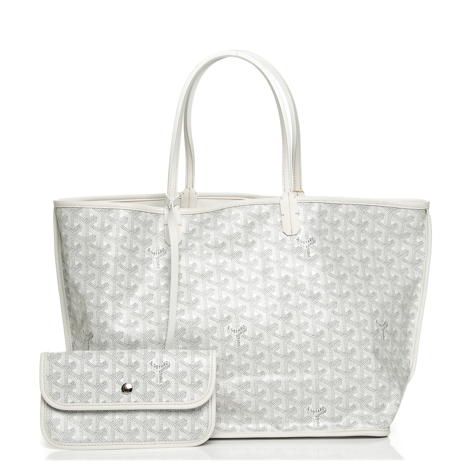 goyard tote white