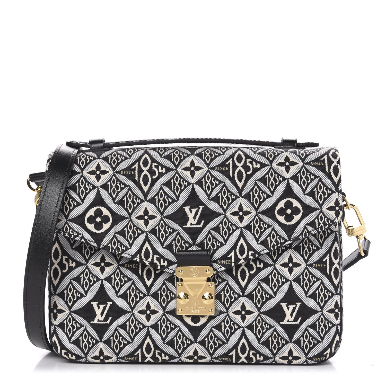 Louis Vuitton Jacquard Since 1854 Pochette Metis Grey Fashionphile