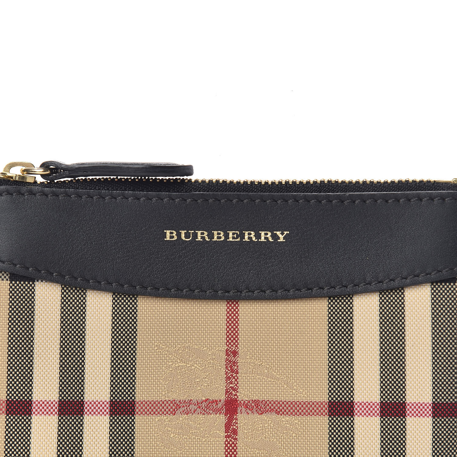 burberry zip pouch